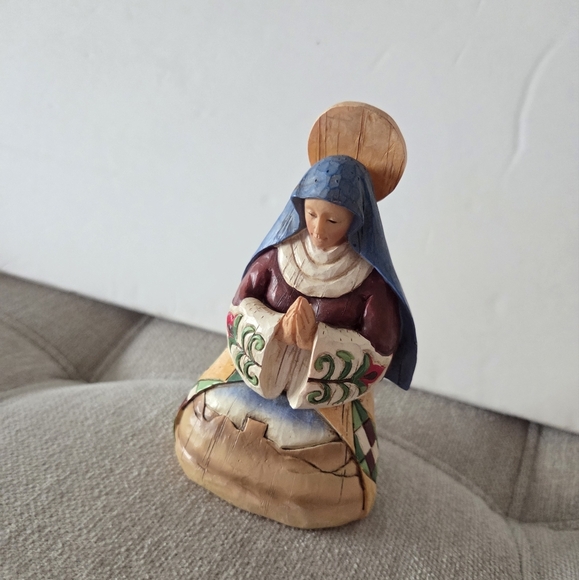 2003 Jim Shore "Joy To The World"Mary Figure - Picture 1 of 7